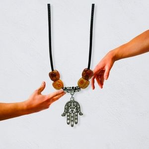 Hamsa hand necklace gifts for men's